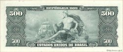 50 Centavos sur 500 Cruzeiros BRASILIEN  1967 P.186a ST