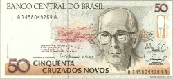 50 Cruzados Novos BRAZIL  1989 P.219a UNC
