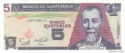 5 Quetzales GUATEMALA  2006 P.106b UNC