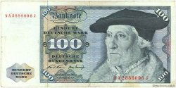100 Deutsche Mark GERMAN FEDERAL REPUBLIC  1980 P.34c fSS