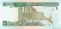 1 Dinar JORDANIEN  2001 P.29c ST