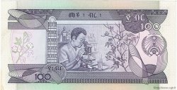 100 Birr ETHIOPIA  1991 P.45b AU