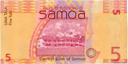 5 Tala SAMOA  2008 P.38a UNC
