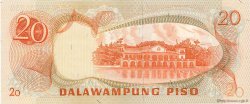 20 Piso PHILIPPINEN  1970 P.150a ST