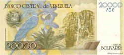 20000 Bolivares VENEZUELA  2006 P.086c FDC