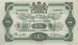 1 Krona SWEDEN  1914 P.32a XF-