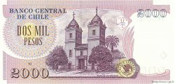 2000 Pesos CILE  2003 P.158 FDC