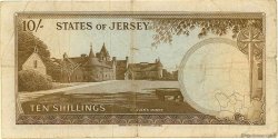 10 Shillings JERSEY  1963 P.07a MB