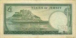 1 Pound ISLA DE JERSEY  1963 P.08b BC