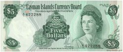 5 Dollars CAYMANS ISLANDS  1972 P.02a UNC-