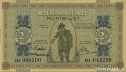 2,5 Gulden NETHERLANDS INDIES  1940 P.109a AU+