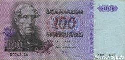 100 Markkaa FINNLAND  1976 P.109a