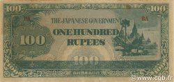 100 Rupees BURMA (VOIR MYANMAR)  1944 P.17b VF