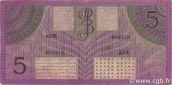 5 Gulden NETHERLANDS INDIES  1946 P.087 VF