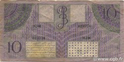 10 Gulden INDIAS NEERLANDESAS  1946 P.090 RC+
