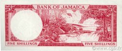 5 Shillings JAMAICA  1964 P.51Ac EBC