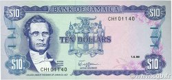 10 Dollars JAMAICA  1989 P.71c FDC