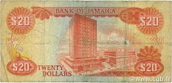 20 Dollars JAMAÏQUE  1981 P.68b B