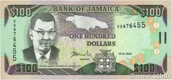 100 Dollars JAMAICA  2004 P.80d UNC