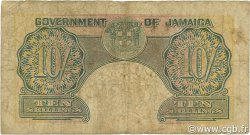 10 Shillings JAMAÏQUE  1940 P.38b B
