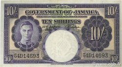 10 Shillings GIAMAICA  1958 P.39 q.SPL