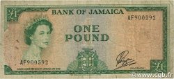 1 Pound JAMAICA  1961 P.51 VG