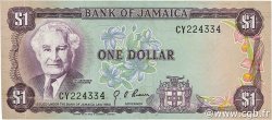 1 Dollar JAMAÏQUE  1976 P.59a SUP