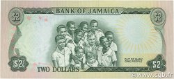 2 Dollars JAMAICA  1970 P.55a EBC