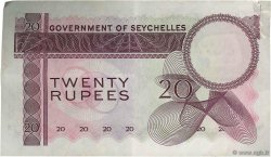 20 Rupees SEYCHELLEN  1974 P.16c fVZ