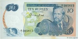10 Rupees SEYCHELLEN  1976 P.19a VZ