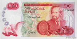 100 Rupees SEYCHELLES  1977 P.22a q.FDC