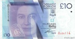 10 Pounds Sterling GIBRALTAR  2010 P.36a FDC