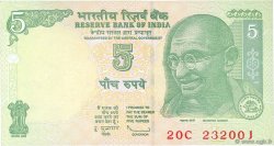 5 Rupees INDIA  2009 P.094Ab UNC