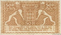 50 Pfennig DANTZIG  1918 P.09 VF