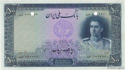 500 Rials Spécimen IRAN  1944 P.045s SPL+