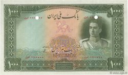 1000 Rials Spécimen IRAN  1944 P.046s XF+