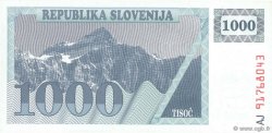 1000 Tolarjev SLOVENIA  1991 P.09a UNC