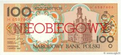 100 Zlotych POLAND  1990 P.170a UNC