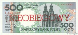 500 Zlotych POLAND  1990 P.172a UNC