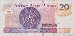 20 Zlotych POLEN  1994 P.174a fST