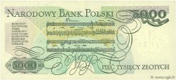 5000 Zlotych POLONIA  1982 P.150a EBC