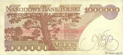 1000000 Zlotych POLAND  1991 P.157a VF