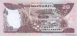 20 Emalangeni SWAZILAND  2001 P.30a UNC