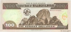 100 Emalangeni Petit numéro SWASILAND  2004 P.33 ST