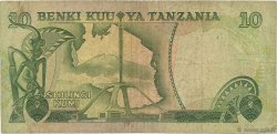 10 Shilingi TANZANIA  1978 P.06c G