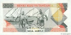 200 Shilingi TANZANIA  1993 P.25b EBC