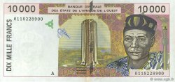 10000 Francs STATI AMERICANI AFRICANI  2001 P.114Aj AU