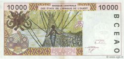 10000 Francs WEST AFRICAN STATES  2001 P.114Aj AU