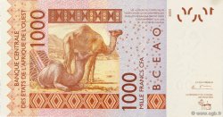 1000 Francs STATI AMERICANI AFRICANI  2003 P.115Aa q.FDC