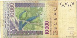 10000 Francs WEST AFRICAN STATES  2004 P.118Ab VG